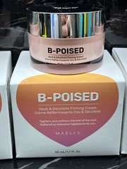 3x Maelys B-POISED Neck & Decollete Firming cream 1.7oz NEW In Box !!