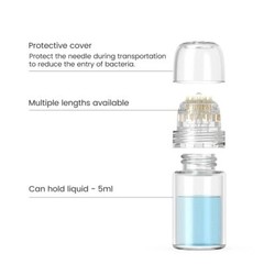 Micro 20 Pins Serum Applicator Skin Care Microneedle Titanium Facial Anti Aging