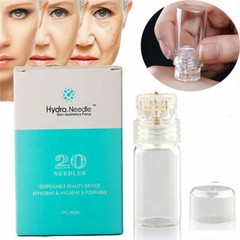 1PC 0.5mm-1.5mm Size Gold 20Pins Cartridge Titanium Skin Care Rejuvenation Tools