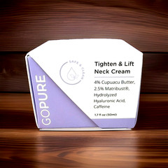 GOPURE Tighten & Lift Neck Cream Firming Moisturizer 1.7 fl oz/50ml Exp:12/28