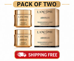 2x Lancome Absolue Revitalizing Brightening Soft Cream 2oz/60ml NEW Sealed