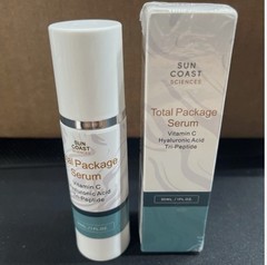 Sun Coast Science Total Package Serum, Vitamin C, Hyaluronic Acid, 1 Ounce