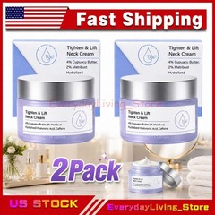 2Pack Tighten and Lift Neck Cream Firming Anti-Aging 1.7oz- Clinically Tested